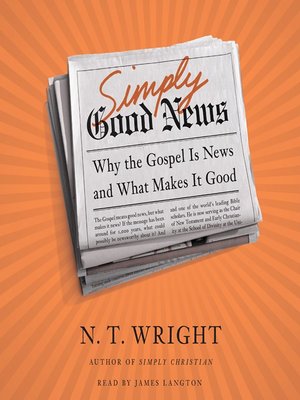 cover image of Simply Good News